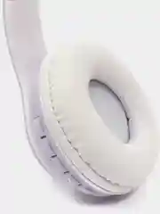 Фиолетовый наушники беспроводные Bluetooth с кошачьими светящимися ушками Cat Ear STN-28