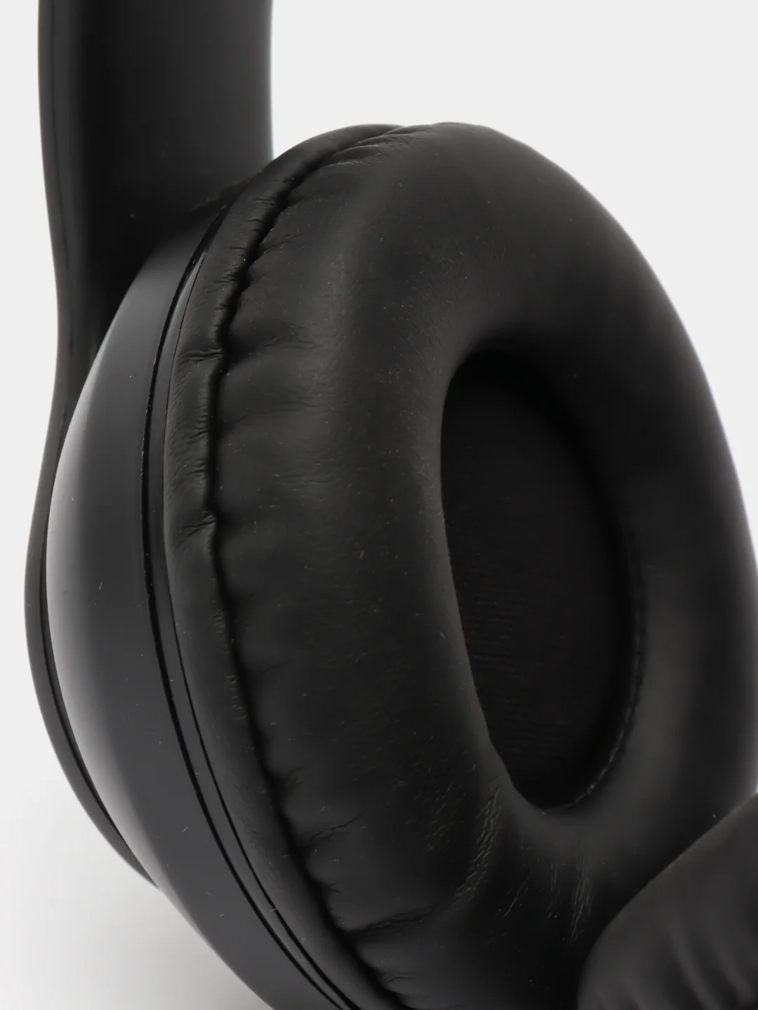 Черный наушники беспроводные Bluetooth с кошачьими светящимися ушками Cat Ear STN-28