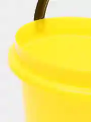Желтый ведро Пищевое