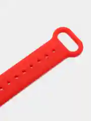 Красный силиконовый ремешок Xiaomi Mi Band 3, Mi Band 4