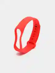 Красный силиконовый ремешок Xiaomi Mi Band 3, Mi Band 4