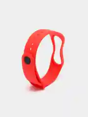 Красный силиконовый ремешок Xiaomi Mi Band 3, Mi Band 4