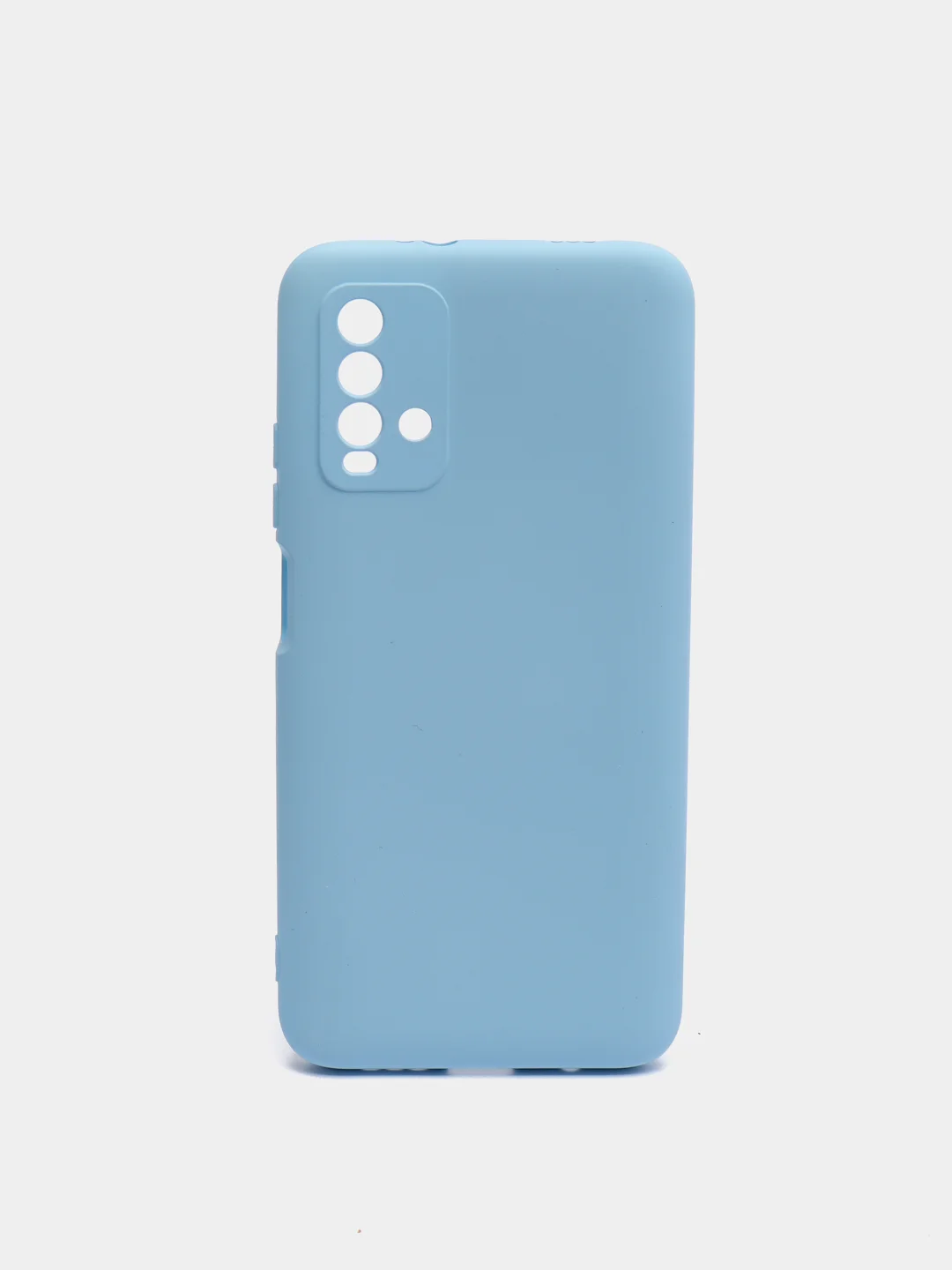 Небесно-голубой чехол для Xiaomi Redmi (Сяоми Редми) 9T Silicone Cover, силиконовый