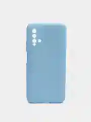 Небесно-голубой чехол для Xiaomi Redmi (Сяоми Редми) 9T Silicone Cover, силиконовый