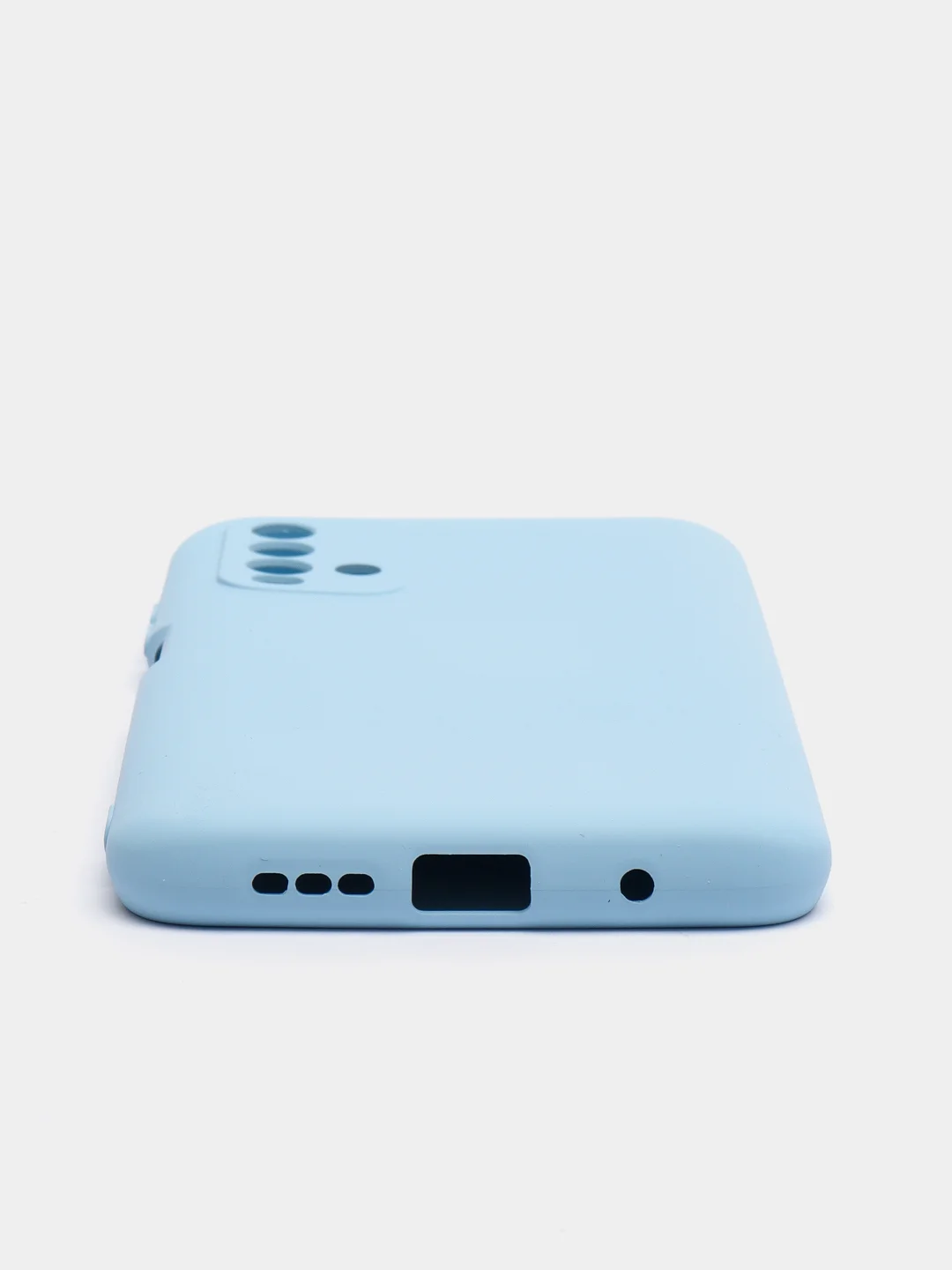 Небесно-голубой чехол для Xiaomi Redmi (Сяоми Редми) 9T Silicone Cover, силиконовый