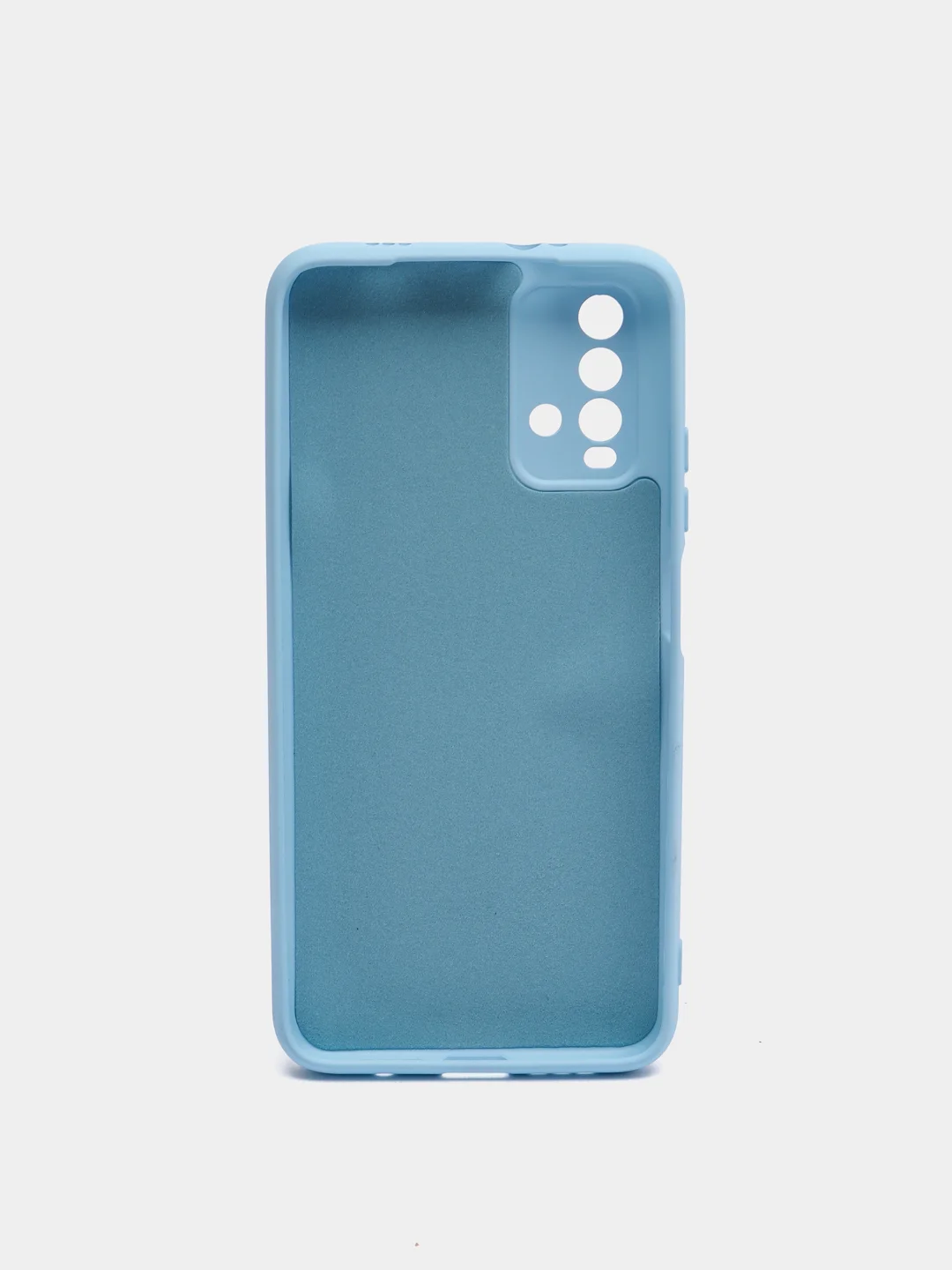 Небесно-голубой чехол для Xiaomi Redmi (Сяоми Редми) 9T Silicone Cover, силиконовый