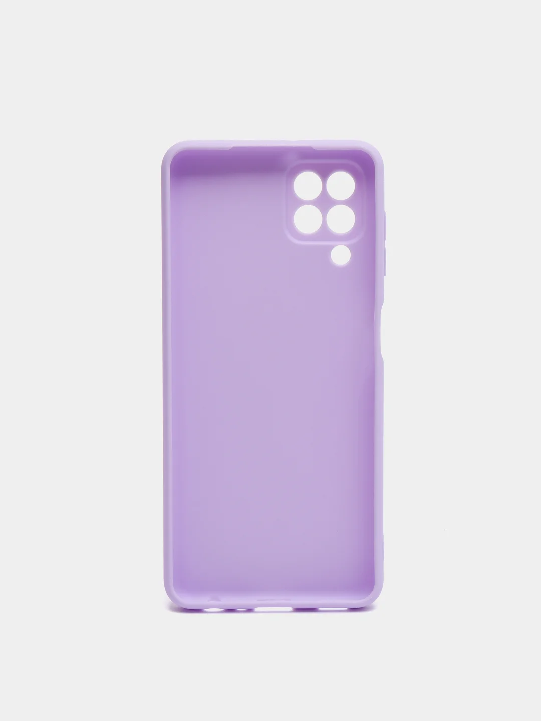 Сиреневый чехол для Samsung A22/A225F/M32/M325F, силиконовый, матовый, однотонный