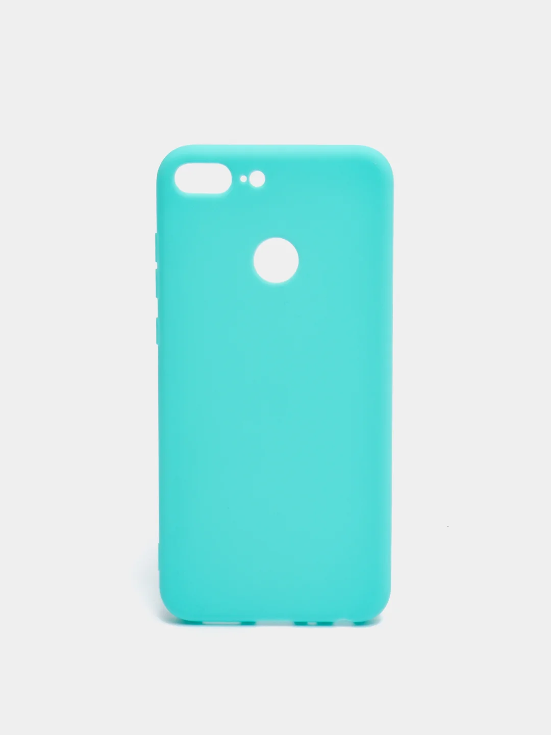 Бирюзовый чехол Honor 9 Lite силиконовый