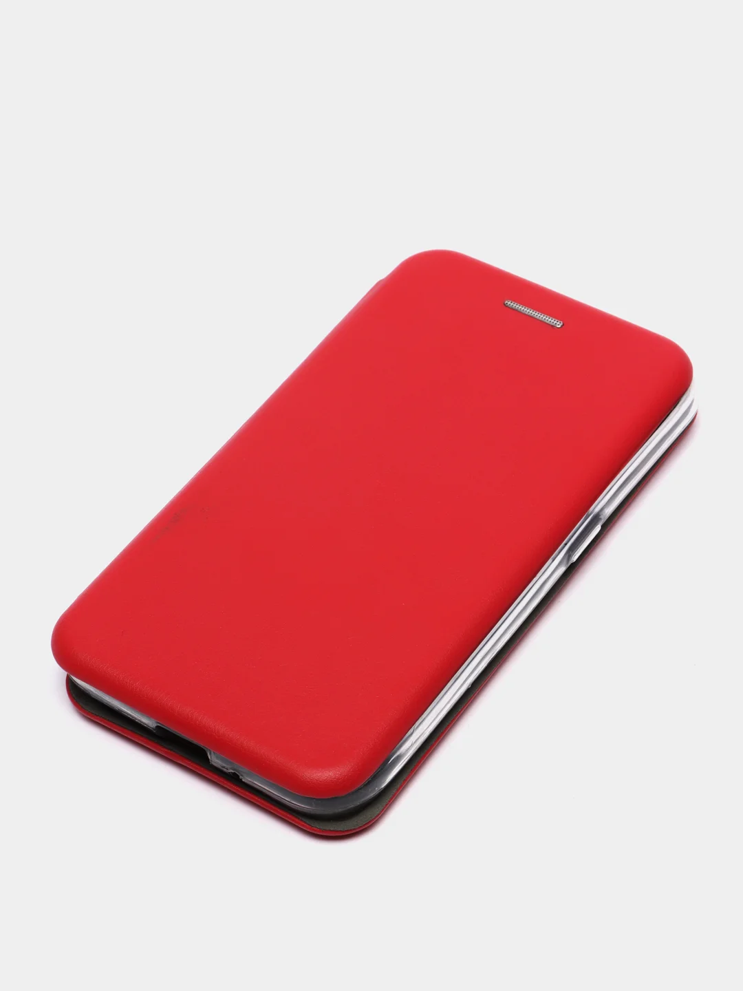 Красный чехол-книжка на Samsung Galaxy J1 2016 (J120), Самсунг Галакси Джи1 2016 (Джи120)
