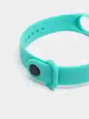 Бирюзовый ремешки из силикона для Xiaomi Mi Band 3 и Mi Band 4, 15 цветов