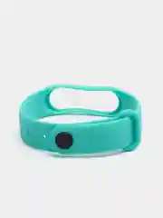 Бирюзовый ремешки из силикона для Xiaomi Mi Band 3 и Mi Band 4, 15 цветов