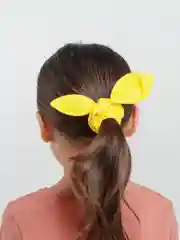 Желтый резики для волос Ушки/Солоха