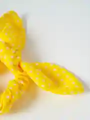Желтый резики для волос Ушки/Солоха