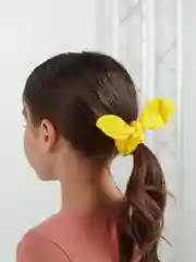 Желтый резики для волос Ушки/Солоха