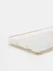 Лимонный чехол Samsung Galaxy S21 силиконовый переливающийся жидкий с блестками и защитой камеры