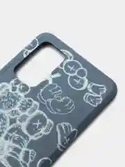 Бирюзовый чехол для Samsung A12, A32, A22, M12, M32 с картинкой / рисунком