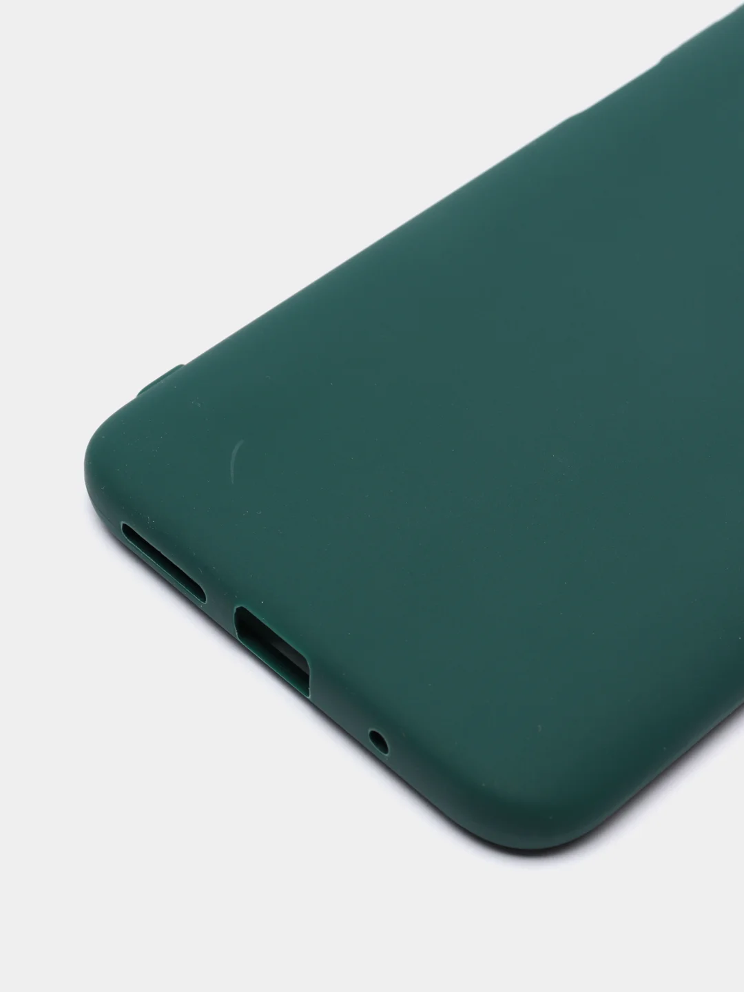 Зеленый чехол Xiaomi Redmi 10, Сяоми Редми 10 силиконовый, цветной, матовый