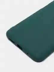 Зеленый чехол Xiaomi Redmi 10, Сяоми Редми 10 силиконовый, цветной, матовый