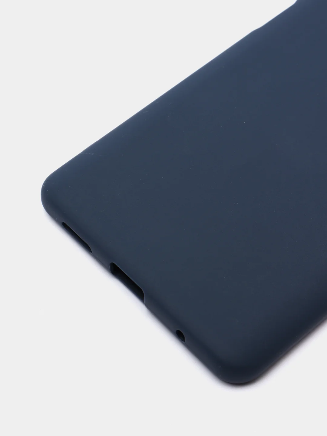 Темно-синий чехол Xiaomi Redmi Note 10 Pro, Сяоми Редми Нот 10 Про, силиконовый цветной матовый