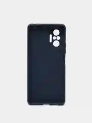 Темно-синий чехол Xiaomi Redmi Note 10 Pro, Сяоми Редми Нот 10 Про, силиконовый цветной матовый