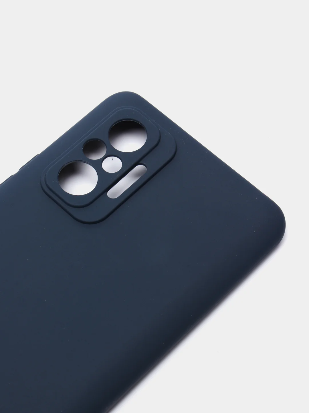Темно-синий чехол Xiaomi Redmi Note 10 Pro, Сяоми Редми Нот 10 Про, силиконовый цветной матовый