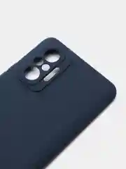Темно-синий чехол Xiaomi Redmi Note 10 Pro, Сяоми Редми Нот 10 Про, силиконовый цветной матовый