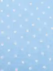 Ткань для шитья и рукоделия, пэчворка, поплин, хлопок , голубой, горох