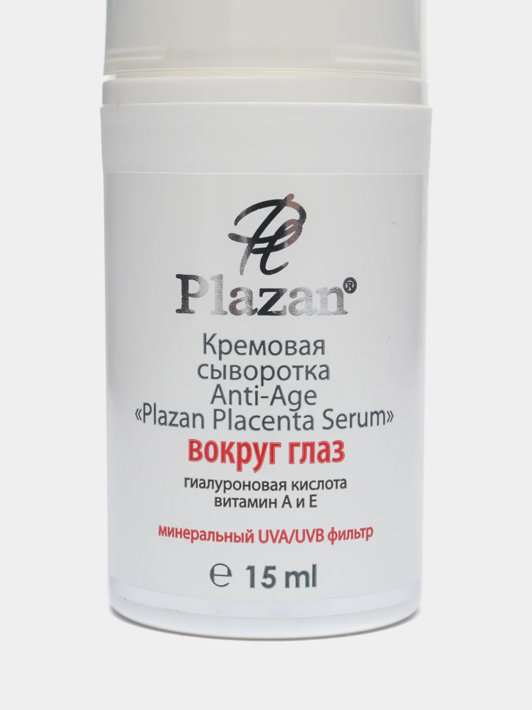 Кремовая сыворотка "Anti-Age Placenta Serum" вокруг глаз Plazan, 15 mL