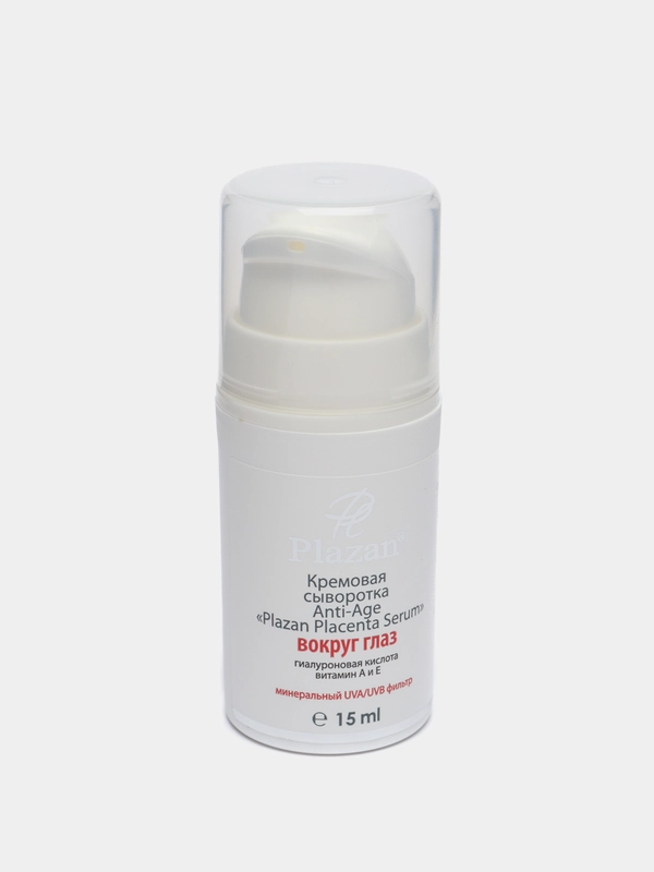 Кремовая сыворотка "Anti-Age Placenta Serum" вокруг глаз Plazan, 15 mL