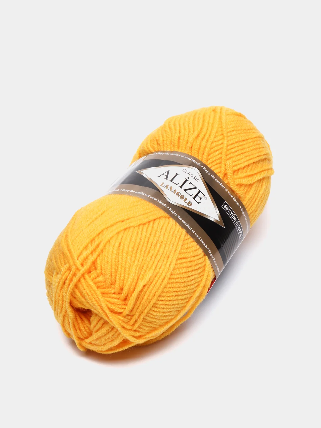 Лимонный пряжа Alize Lanagold, 240 м