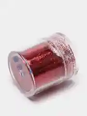 Красный блестки для творчества, глиттер