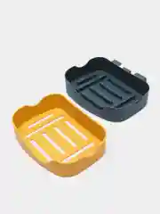 Желтый мыльница для ванной настенная на присоске