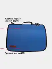 Синий сумка-переноска для кошек и собак