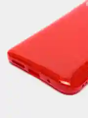 Красный чехол Xiaomi Redmi 10, Сяоми Редми 10 блестящий