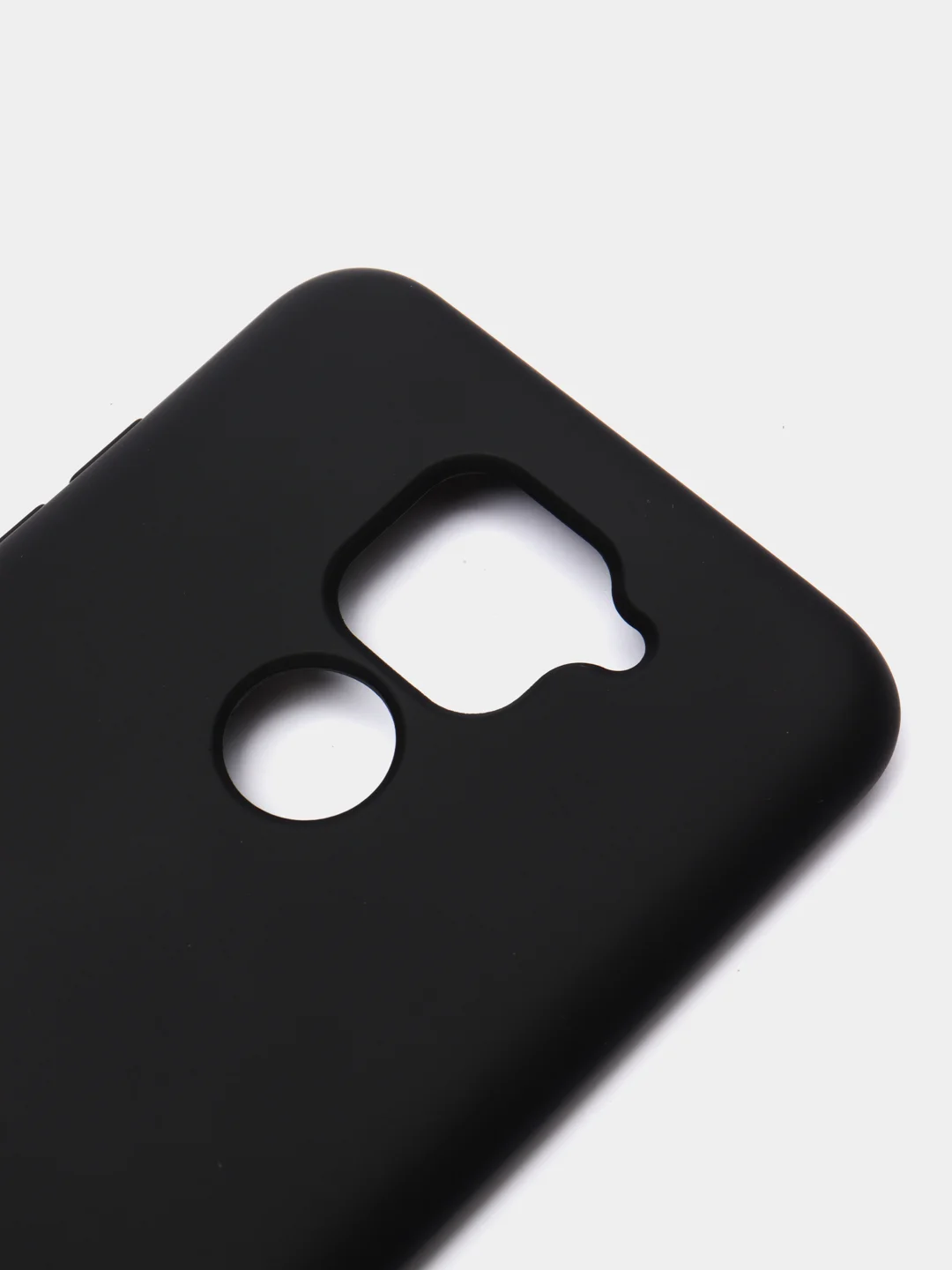 Черный чехол Xiaomi Redmi Note 9, Редми Нот 9 силиконовый, с закрытым низом и бархатом внутри