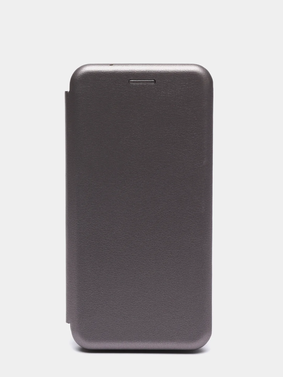 Серый чехол-книжка на Xiaomi Redmi 6A, Сяоми Редми 6А