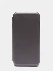 Серый чехол-книжка на Xiaomi Redmi 6A, Сяоми Редми 6А