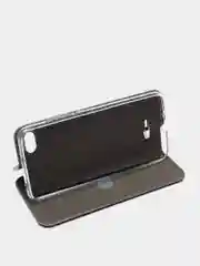 Серый чехол-книжка на Xiaomi Redmi 6A, Сяоми Редми 6А