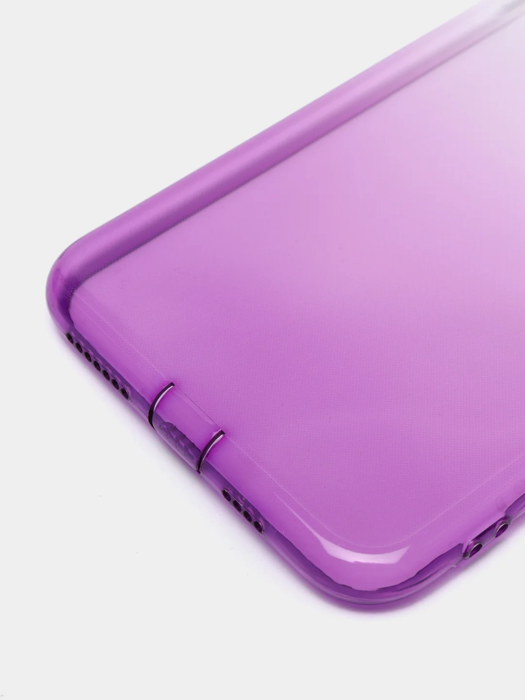 Пурпурный чехол для Apple iPhone 11 Pro Max, прозрачный, с градиентом