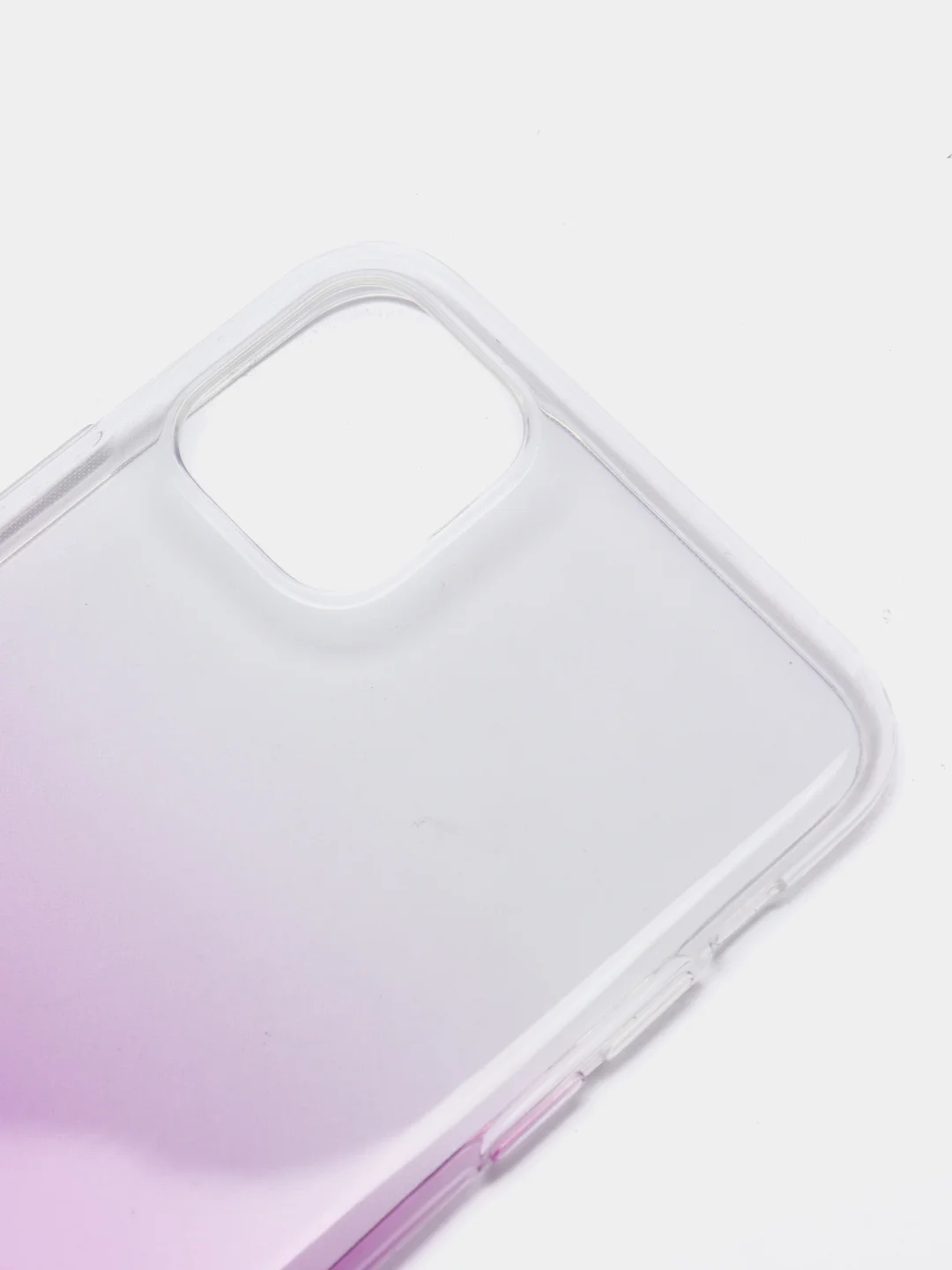 Пурпурный чехол для Apple iPhone 11 Pro Max, прозрачный, с градиентом