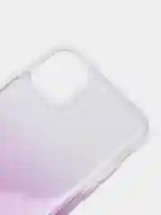 Пурпурный чехол для Apple iPhone 11 Pro Max, прозрачный, с градиентом