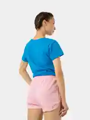 Розовый шорты женские, спортивные