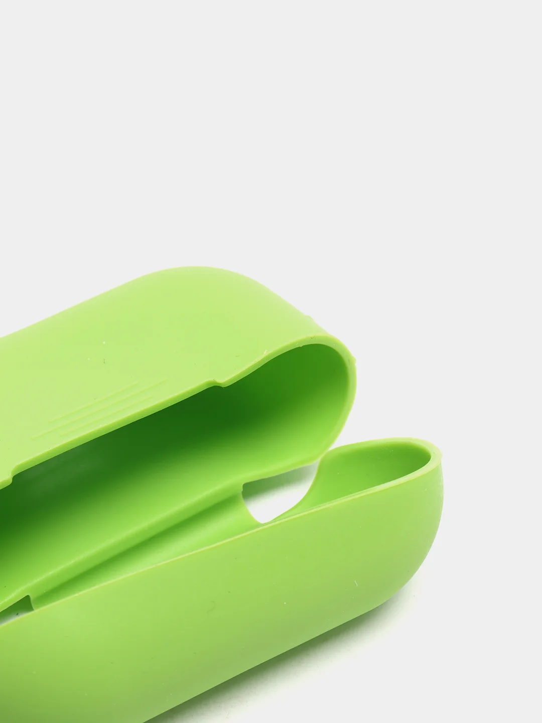 Лайм силиконовый чехол для наушников AirPods Pro с карабином