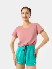 Бирюзовый шорты женские, спортивные