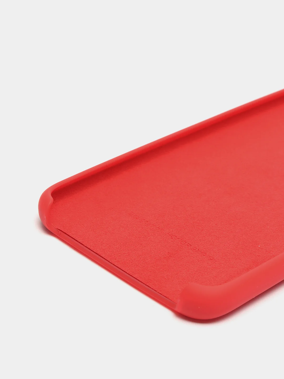 Красный чехол силиконовый Silicone Cover Case для Huawei Y9S, 9X, 9X Pro