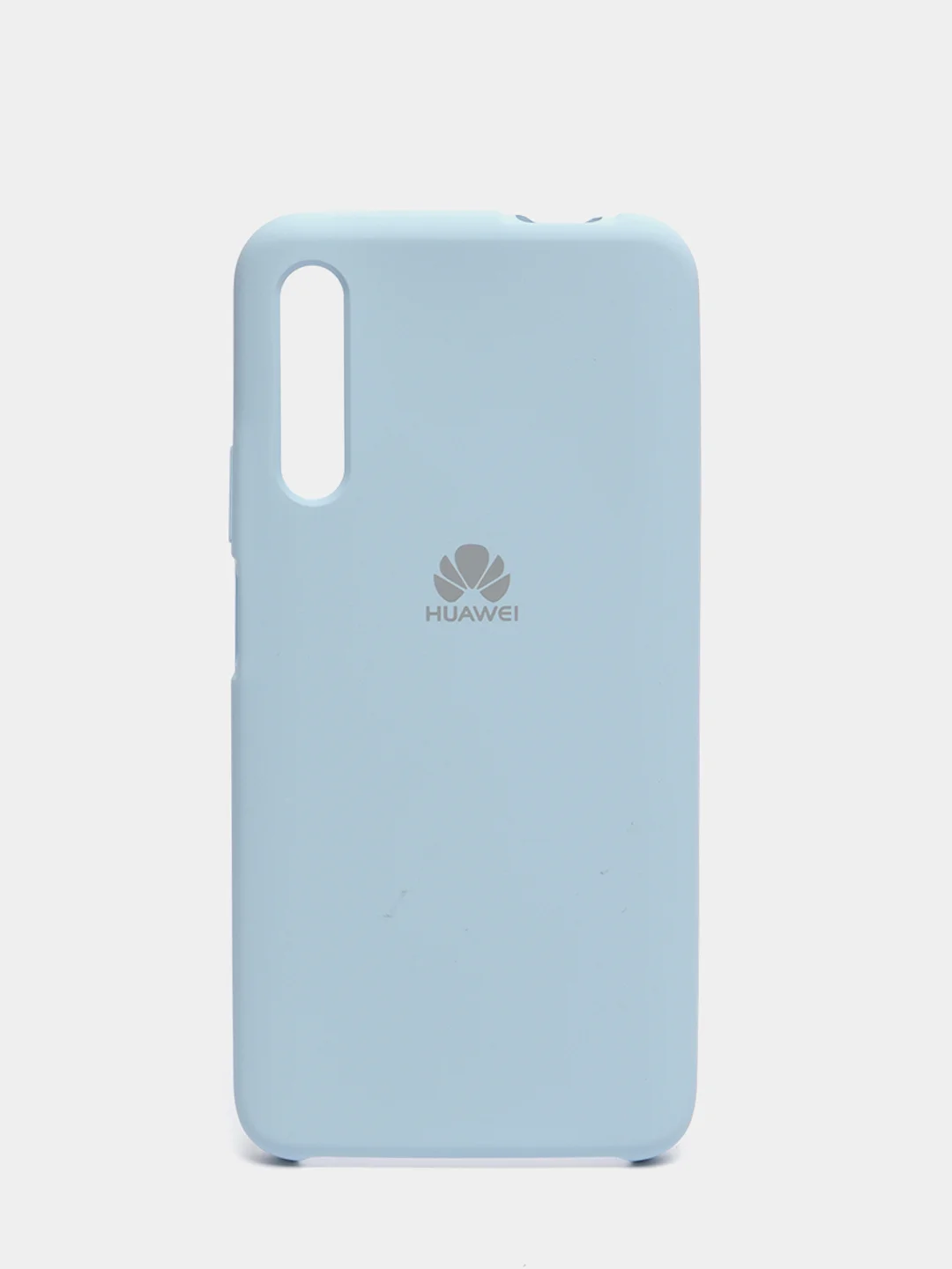 Небесно-голубой чехол силиконовый Silicone Cover Case для Huawei Y9S, 9X, 9X Pro