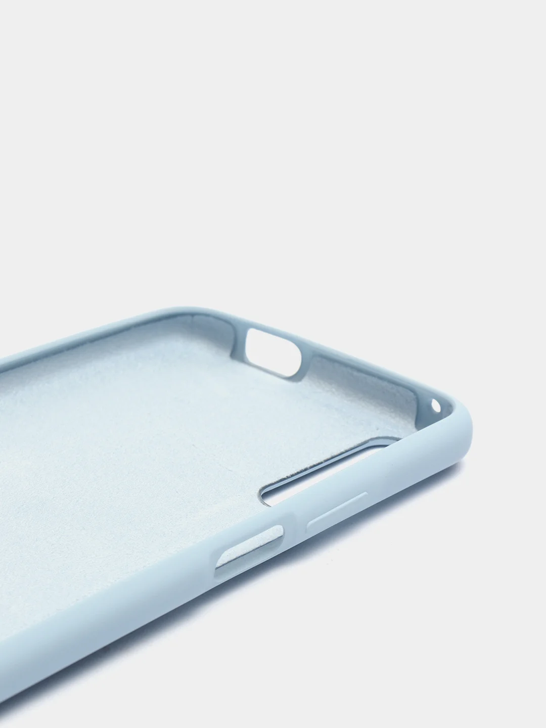 Небесно-голубой чехол силиконовый Silicone Cover Case для Huawei Y9S, 9X, 9X Pro