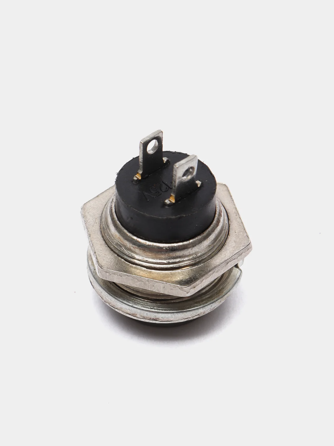 Серый кнопка DS-212 на замыкание без фиксации (Ж)