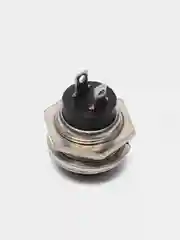 Серый кнопка DS-212 на замыкание без фиксации (Ж)