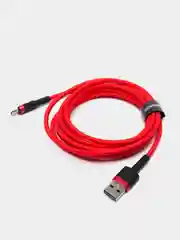 Багровый кабель Baseus Premium Cafule Cable (до 2.4A, USB/Micro-USB для Android)